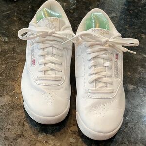 Reebok Classic White Leather Sneakers